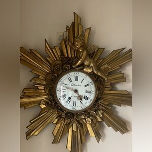Paris Antique 18 century clock Belle Epoque vintage